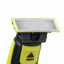 Мужская Легко устанавливаемая бритва с Т-образным лезвием, инструмент для удаления волос, бритва для бритья, триммер для ухода за лицом, безопасный для OneBlade QP2520