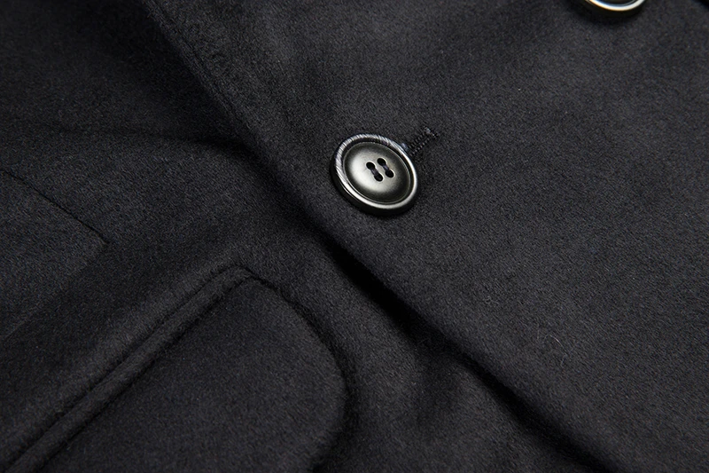 Модная мужская шерстяная смесь, дизайнерское шерстяное пальто Manteau Homme, Длинные мужские повседневные дизайнерские куртки, пальто для мужчин, Abrigo Largo Hombre
