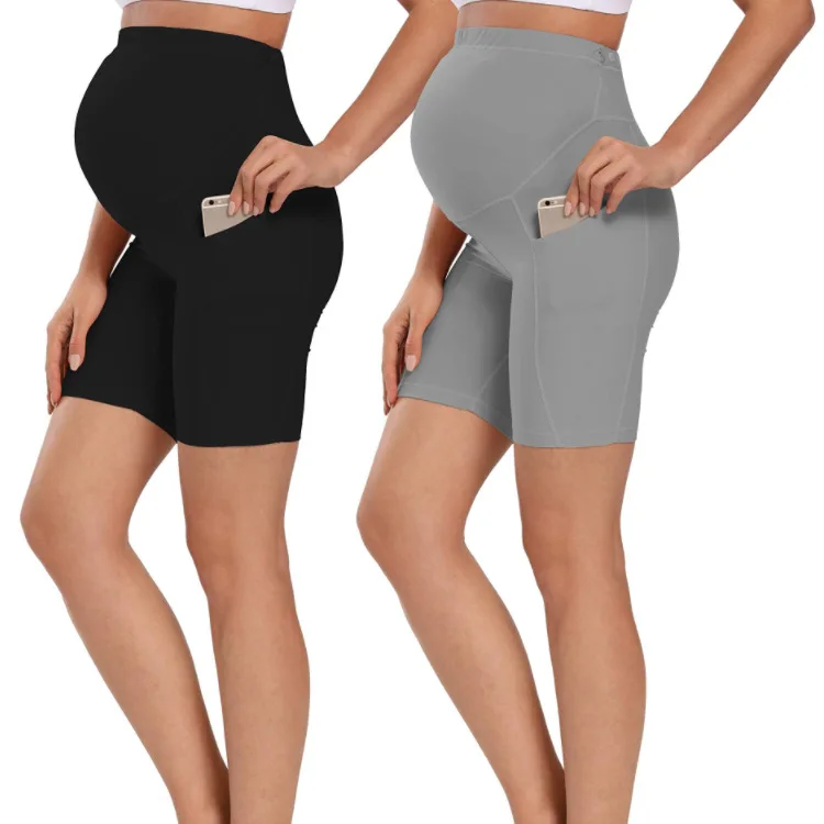 Summer Maternity Leggings Woman Mini 
