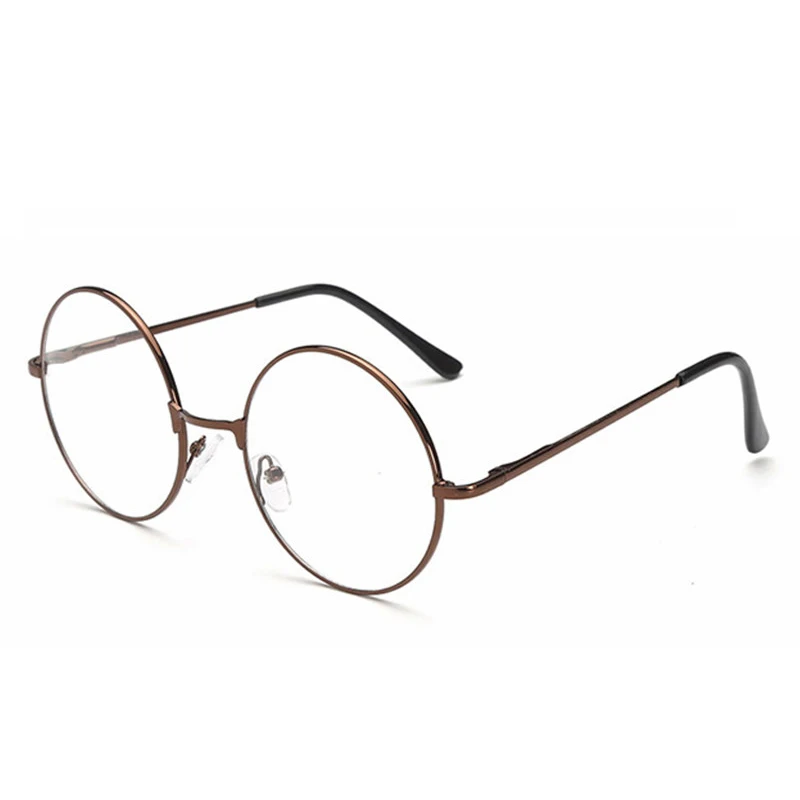 iboode Retro Vintage Metal Round Frame Myopia Glasses With Diopter-1.0 1.5 2.0 2.5 3.0 3.5 4 Nearsighted Glasses Optical Frames eyeglasses frames,eyeglass frames,myopia glasses,optical glasses