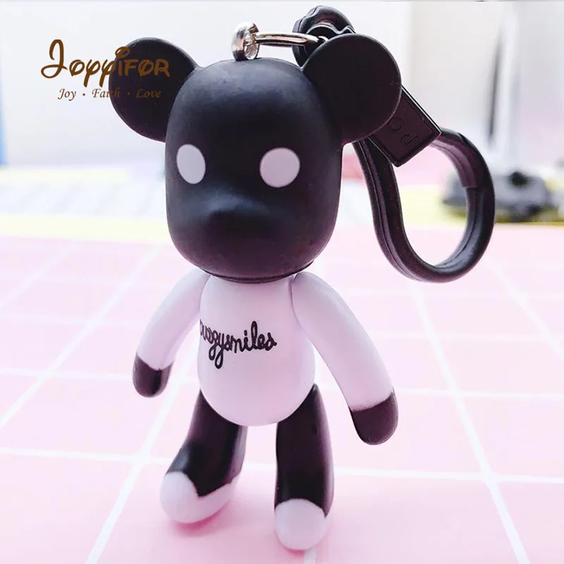 Joyifor Bearbricklys брелок с героями мультфильмов классические фигурки медведь автомобильный брелок Симпатичная детская Мишка сумка кулоны-куклы модель детского подарка