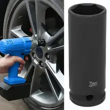 1/2 дюймов ударная головка 21/22/24 мм метрические глубокие гнезда удара 6 точечный Пневматический воздушный Socke