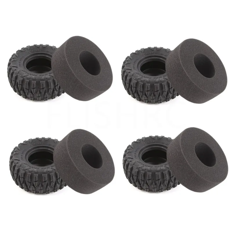 

4PCS D1RC 2.2 Inch RC Thick Wheel Tires RC Crawler Car For 1:8 SCALE Axial traxas trx6 G63