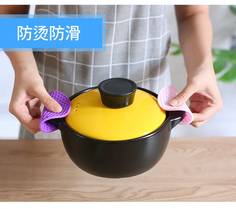 Creative Simple-Style Candy-Colored Silica Gel Honeycomb Coasters 9 Cm Circle Coasters Waterproof Anti-slip Insulated Cup Mat