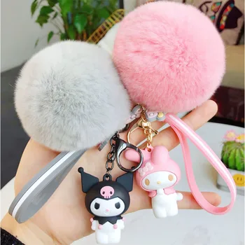 

Kawaii Plush Keychain Plush Toys Stuffed Cute Trinket For Children Girl Soft Keys