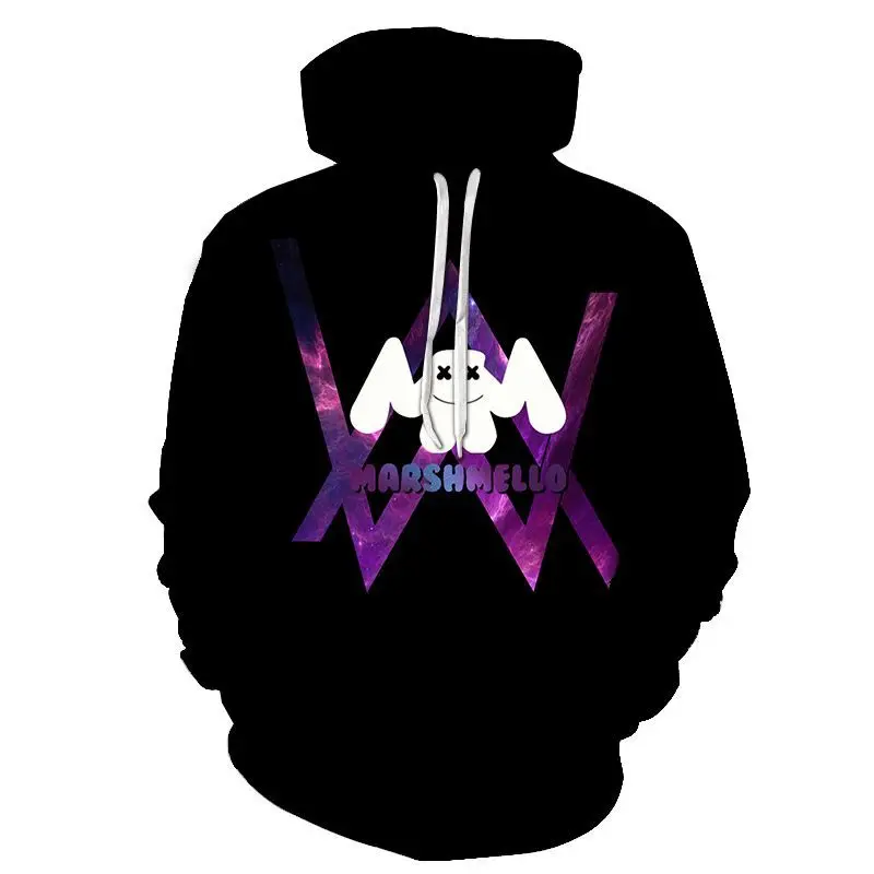 

Alan Walker3D Digital Men's Casual Hooded Sweatshirt