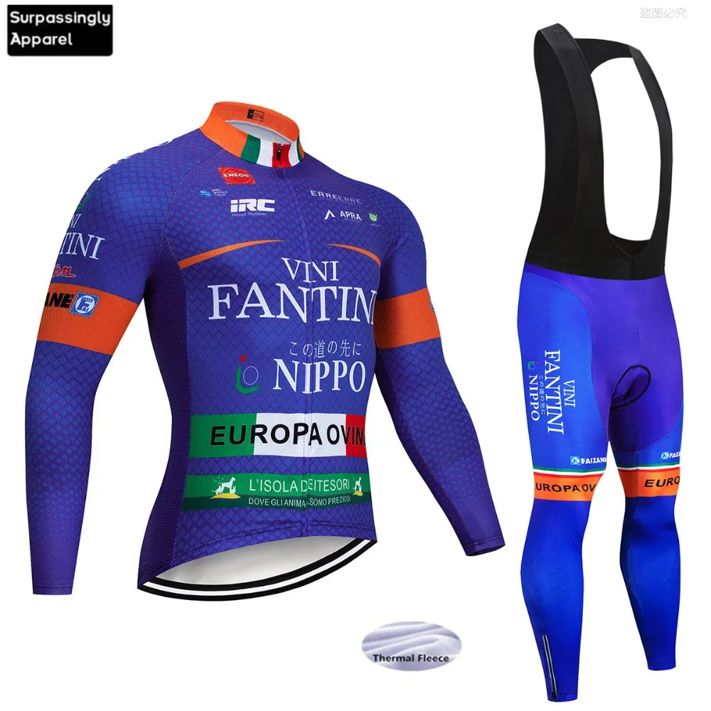 MTB велосипедная Одежда Набор VINI UCI Team Мужская зимняя флисовая велосипедная майка MTB велосипедная одежда Ropa Maillot Ciclismo 16D гель