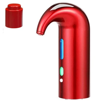 

Electric Wine Aerator,Decanter,Automatic Wine Dispenser,Filter Aeration Pour Nozzle for Bottles,with Vacuum Wine Stopper