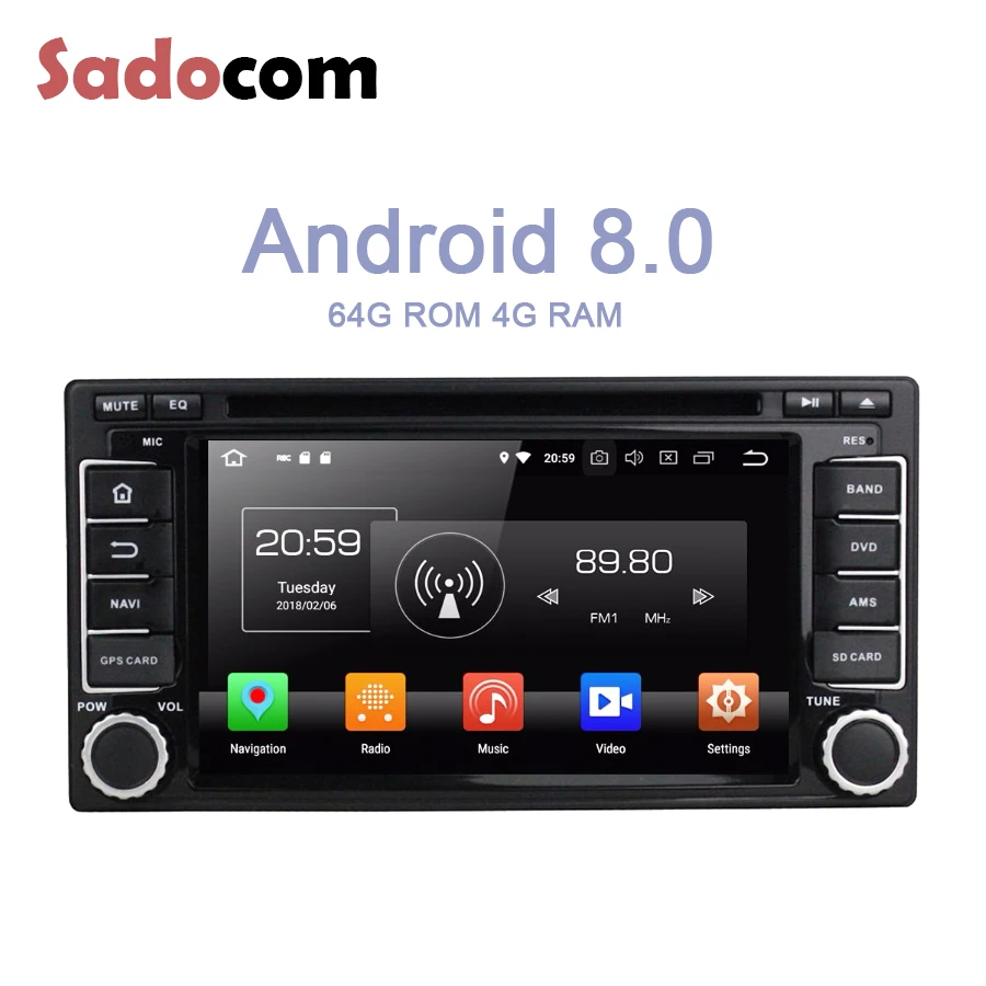 Автомобильный DVD проигрыватель IPS Android 8 0 для Subaru Forester Impreza 2008 2011 4 Гб ОЗУ 64 ПЗУ GPS