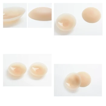 

Silicone Bra Invisible Push Up Sexy Strapless Bra Stealth Adhesive Backless Breast Enhancer For Women Lady Nipple Cover New