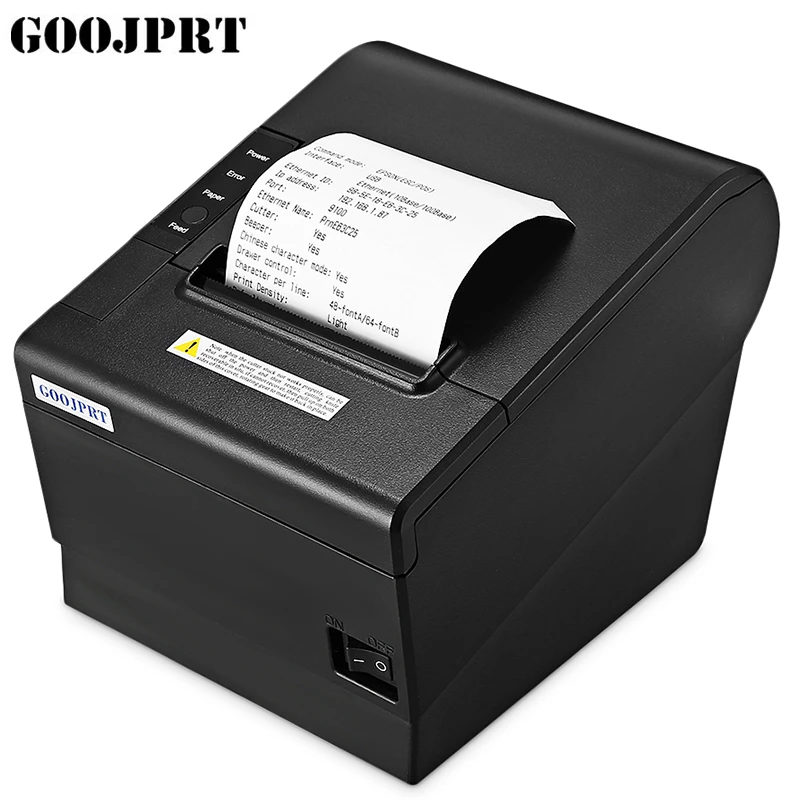 Goojprt Jp80h Ue 80mm Thermal Receipt Printer Pos Printer Usbb