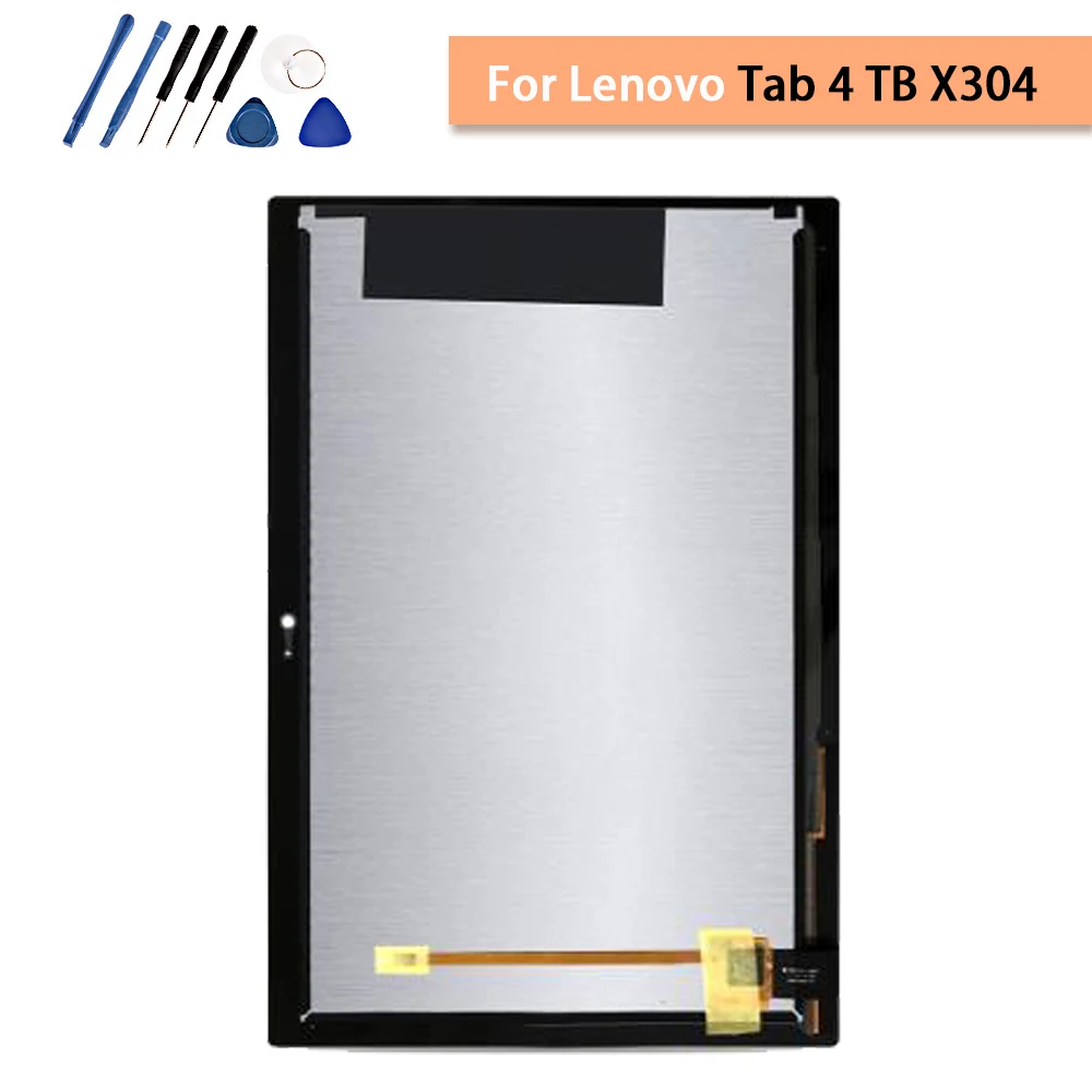Тестирование ЖК-дисплей для lenovo Tab 4 ТБ X304 кодирующий преобразователь сенсорного экрана в сборе ЖК-дисплей Дисплей для Tab 4X304 TB-X304L TB-X304F TB-X304N