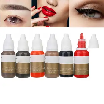 

Semi-permanent Plant Extract Inks Pigment For Eyebrow Lip Tattoo Tool q