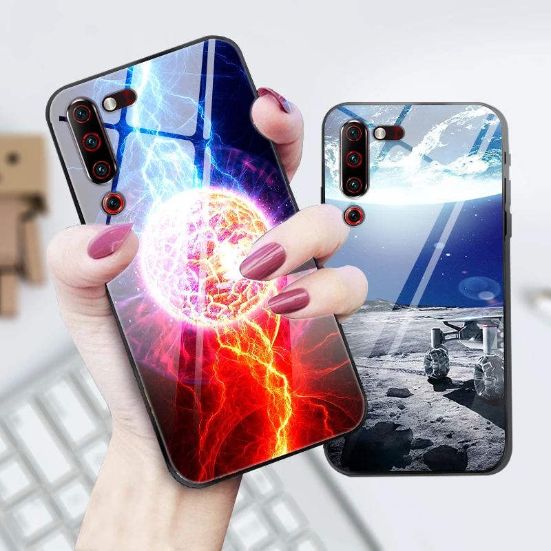 Устойчивый к царапинам чехол из закаленного стекла для lenovo Z6 Lite Z6 Pro Чехол силиконовый бампер на оболочке для lenovo Z6 Pro Couqe сумки чехол для телефона