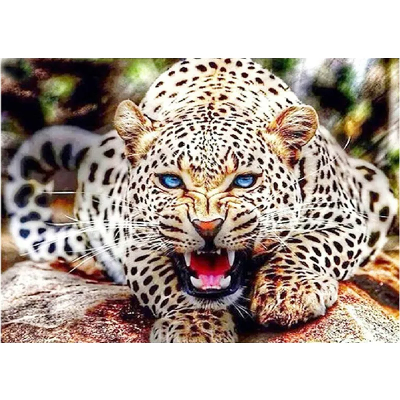 Алмазная живопись холст с животными настенное искусство тигр павлин кот волк