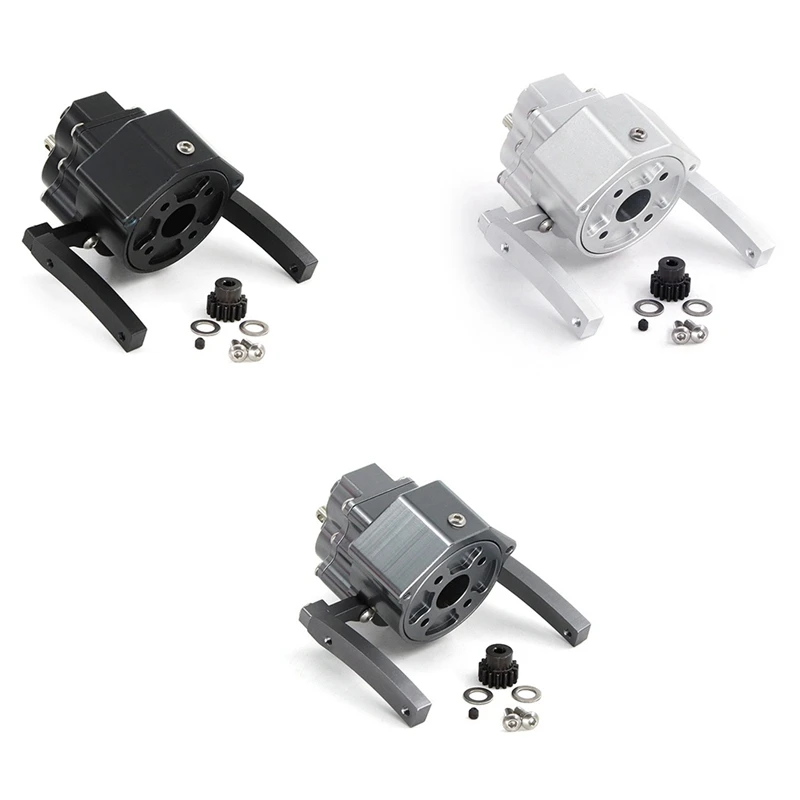Prefixal Gearbox Front Motor Transmission Gear Box for 1/10 RC Crawler Car Axial SCX10 &amp II 90046 Parts | Игрушки и хобби