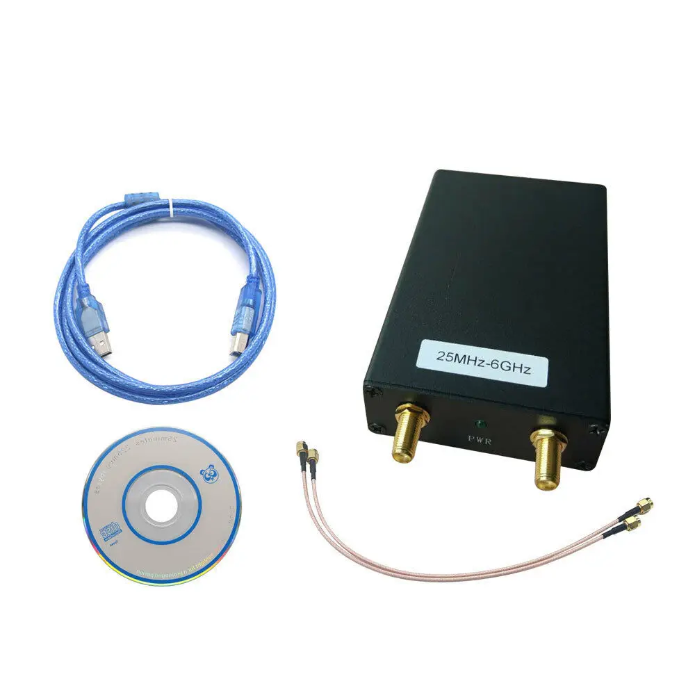 25MHz-6GHz 신호 발생기, 신호 소스 스펙트럼 분석기 연결 가능, 추적 생성기, 분 단계: 1K/1K/5K, 무료 배송