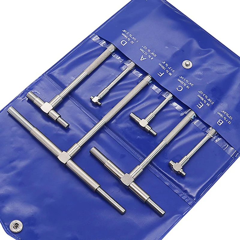 

Round Head Inner Diameter Telescopic Gauge Adjustable Inner Diameter Gauge Stainless Steel Telescoping Diameter Inspection Tool