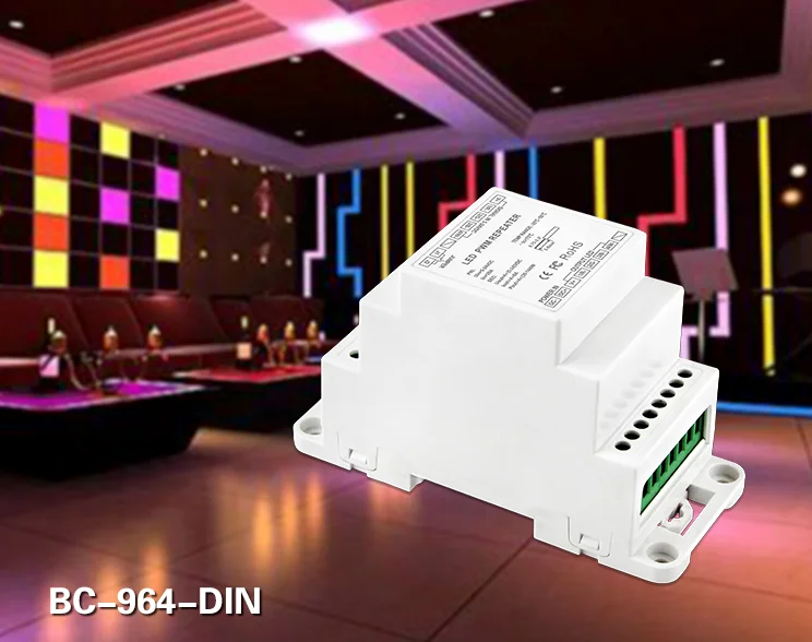 DIN Rail Led Мощность ретранслятор DC5V~ 24V светодиодный Усилитель 3CH/4CH/5CH усилитель сигнала 3/4/5 способ высокочастотный Мощность расширитель