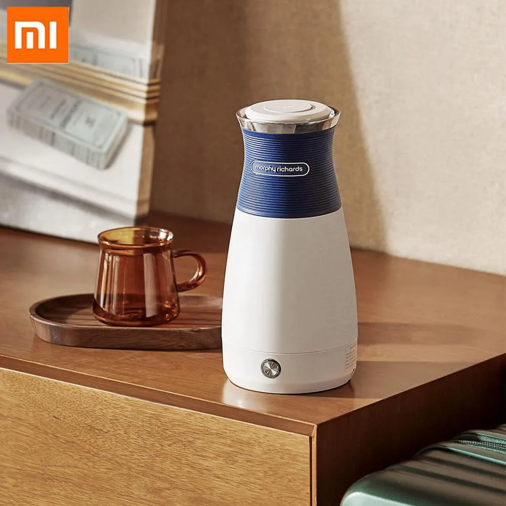 

Xiaomi Portable Electric Kettle 500mL Stainless Steel hot Water Bottle Anti-scalding Kettle Long time Thermal Flask for Travel