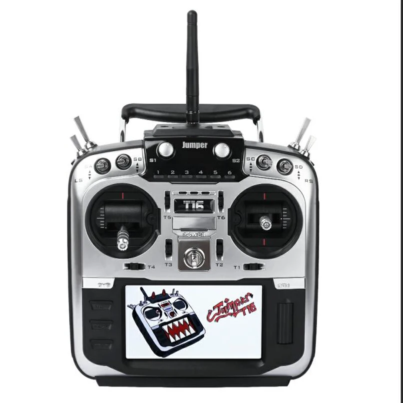 Jumper T16 Pro Hall Gimbal с открытым исходным кодом мультипротокол радиопередатчик JP4-in-1 Moduel JumperTX 2,4G 16CH для гоночного дрона FPV