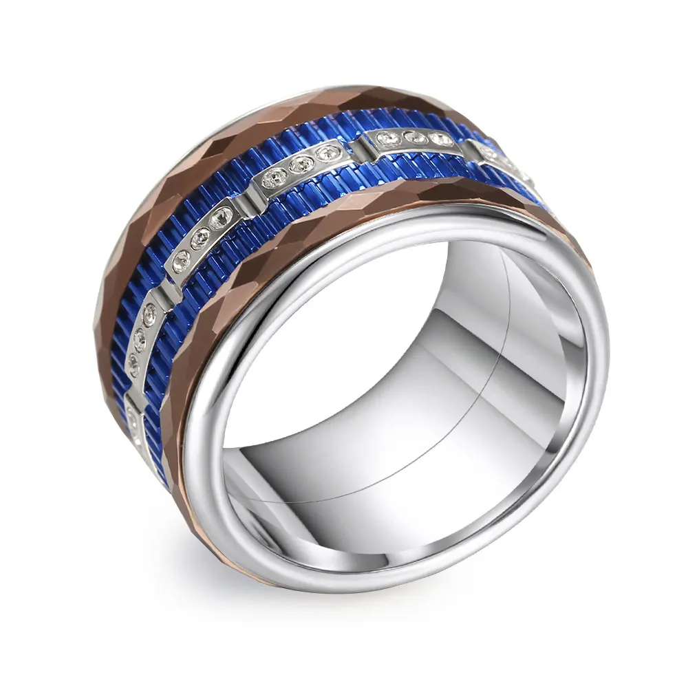Cremo Spinner кольцо Argent стекируемые кольца для женщин Boho Сменные пустые кольца из нержавеющей стали обручальное кольцо Femme Bijoux