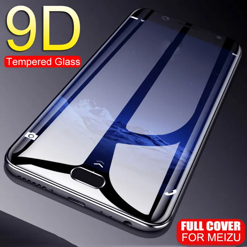

9D Anti-Scratch Tempered Glass For MEIZU M5 M6 M3 Note M3S M5S M6S M6T U20 Pro 6 7 plus Protective Glass Screen Protector Film