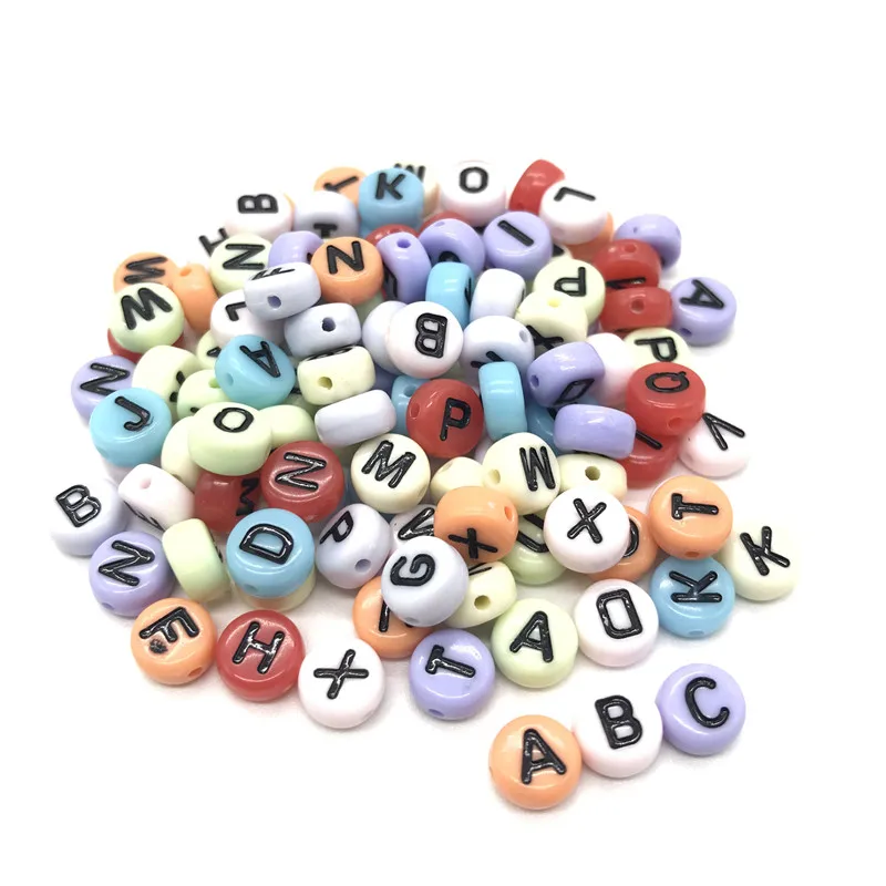 

Mixed square letters beaded, English Russian alphabet beads for jewelry makeing bracelet necklace