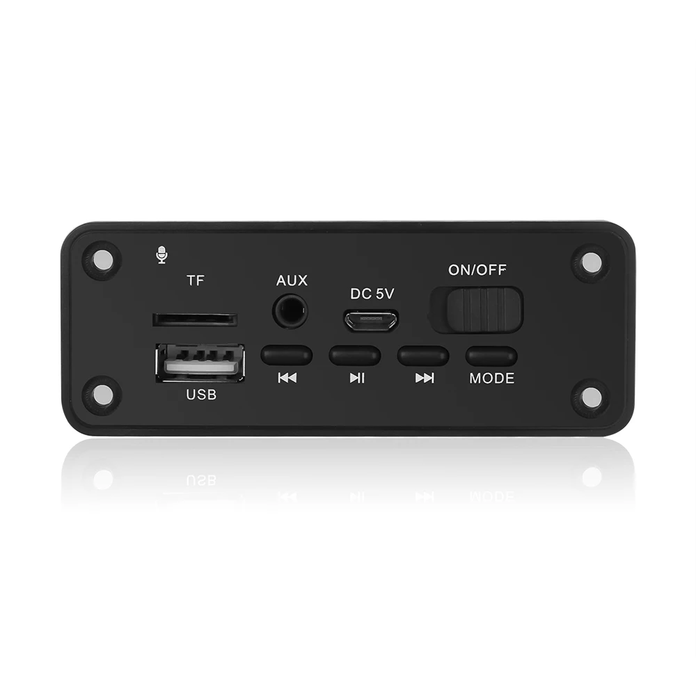 Лидер продаж 5 в постоянного тока Bluetooth MP3 WMA декодер плата аудио модуль USB TF Радио