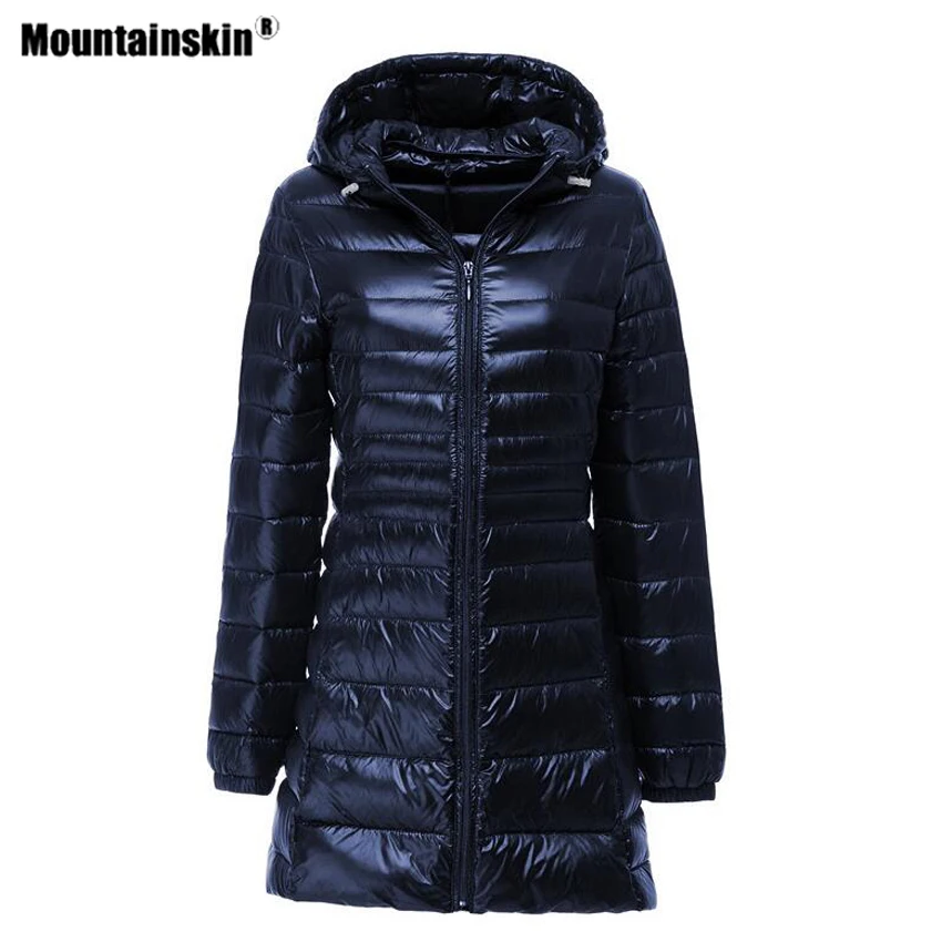 

Mountainskin Winter Women's Warm Down Jacket 7XL Outdoor Windproof Climbing Camping Trekking Multi-color Ultralight Coats VB107