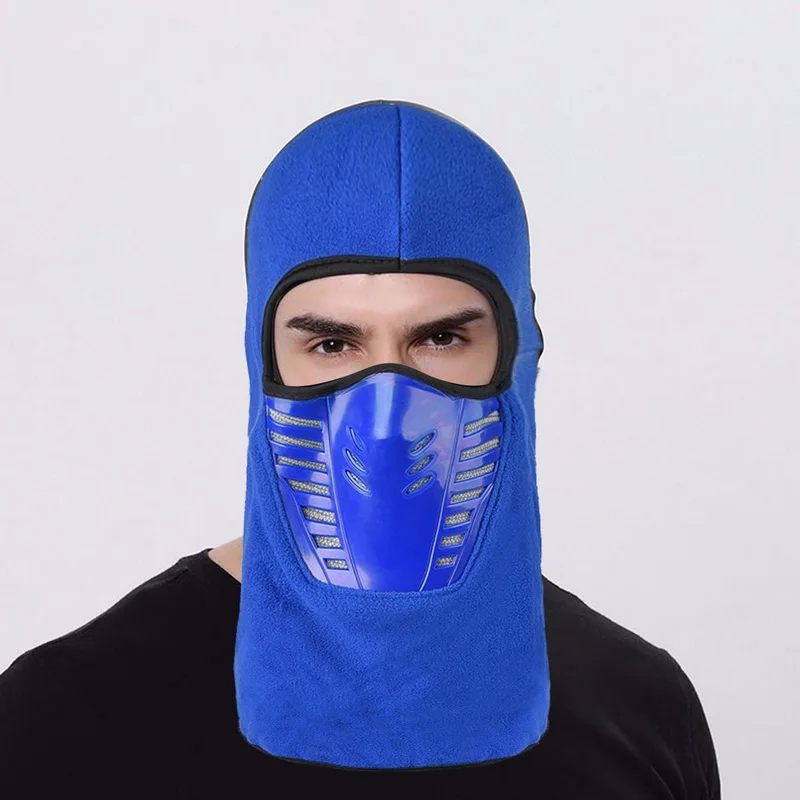 

WENYUJH New Winter Warm Fleece Motorcycle Face Anti-dust Waterproof Windproof Full Face Cover Hat Neck Helmet Ski Balaclavas