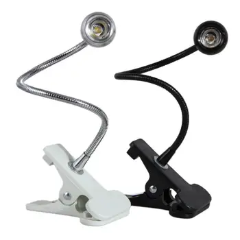 

USB Rechargable Flexible Eye-care Adjustable Reading LED Light Clip-on Clamp Beside Table Desk Lamp Laptop Book Studying Light