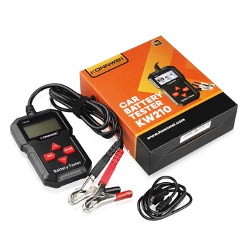 

KW210 Car Battery Load Tester 12V 100-2000 CCA Professional Automotive Alternator Digital Analyzer Waveform Voltage Test Tool