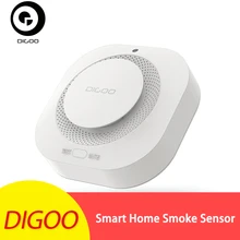 DIGOO DG-SA01 умный дом датчик дыма анти-пожарная сигнализация детектор независимый фотоэлектрический пульт дистанционного оповещения работа с HOSA