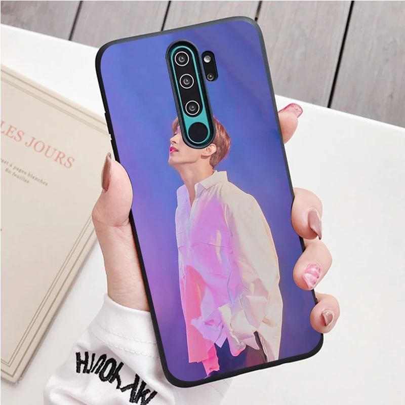 leather case for xiaomi Mười Bảy KPOP Silicone Ốp Lưng Điện Thoại Redmi Note 8 7 Pro S 8T Cho Redmi 9 7A Bao xiaomi leather case cosmos blue Cases For Xiaomi