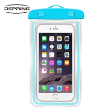 Водонепроницаемый чехол для сотовых телефонов, переносная сумка с ремешком на шею, сухие Чехлы для плавания, подводных видов спорта