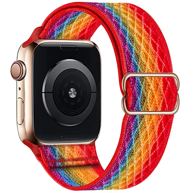 Nylon Strap For Apple Watch band 38 40 42 44 45 49mm Sports Loop Watchband For IWatch series Ultra 9 8 7 SE 6 5 4 Correa - Image 16
