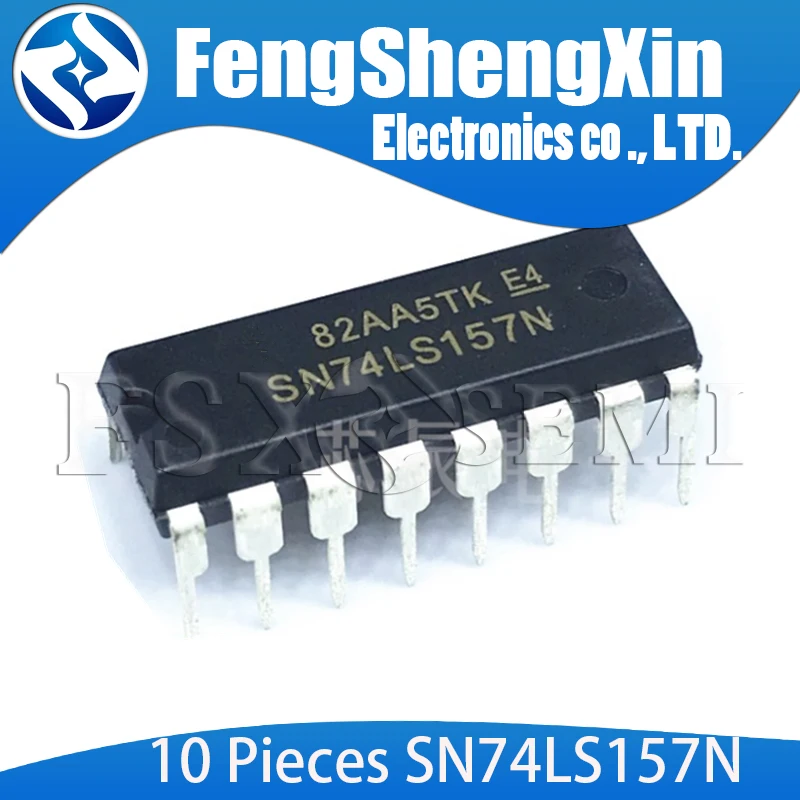 10 шт. SN74LS157N 74LS157 DIP 16 QUAD 2 входной мультиплексор IC|Интегральные схемы| |