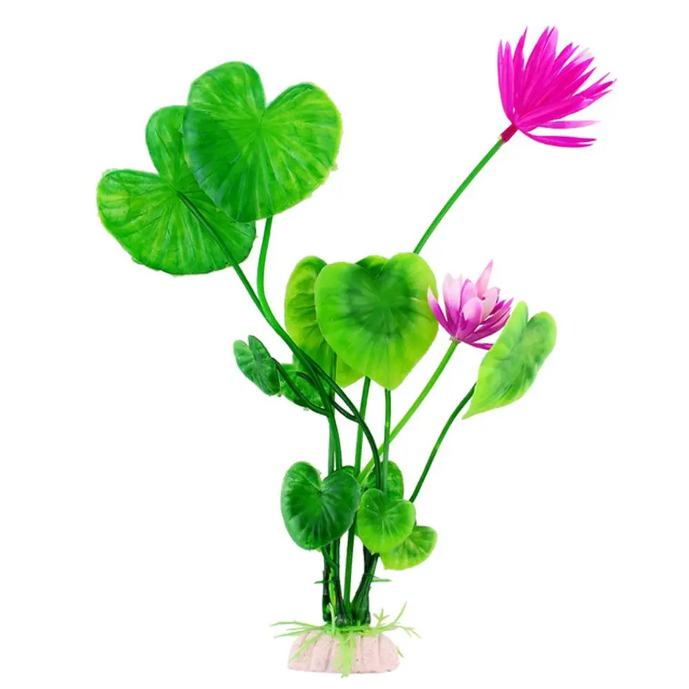 

1pc Artificial Fish Tank Decorations Aquarium Artificial Plastic Plants Grass Ornament Decor Aquarium Landscape Submarine Flower