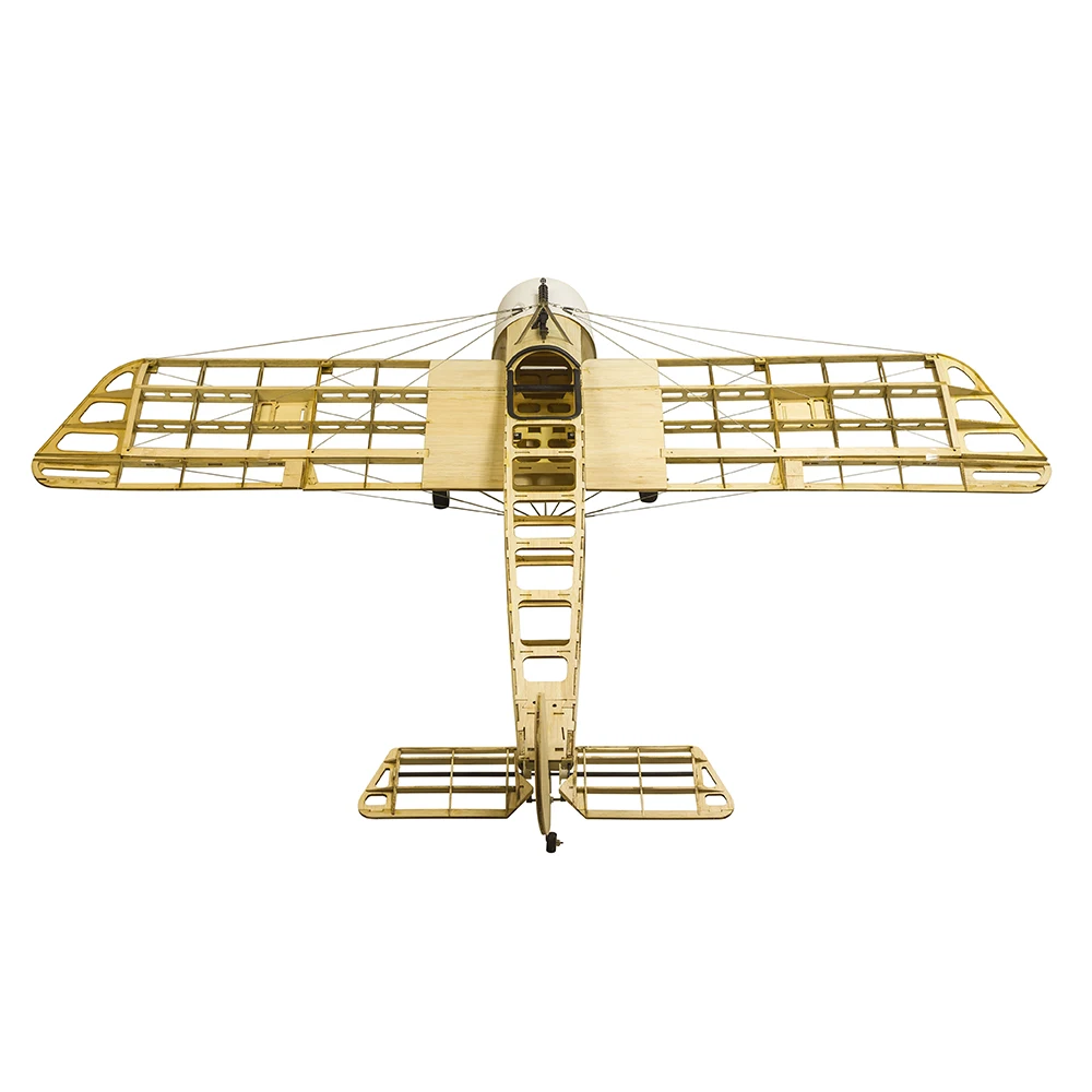 S2401 Balsa дерево RC самолет 1520 мм Электрический или бензиновый питание Fokker-E RC самолет в разобранном виде Летающая модель сборочные игрушки
