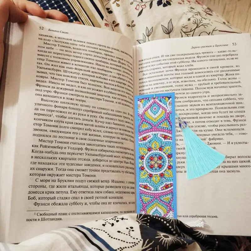 Сделай Сам специальная форма алмазная картина Закладка кожа кисточка закладки для школьных учебников офисные принадлежности для детей студентов DIY ремесла