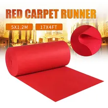 1,2x5 м большой красный ковер для свадебного прохода напольные дорожки голливудская Вечеринка Выпускной ковер Свадебные украшения реквизит аксессуары одноразовые