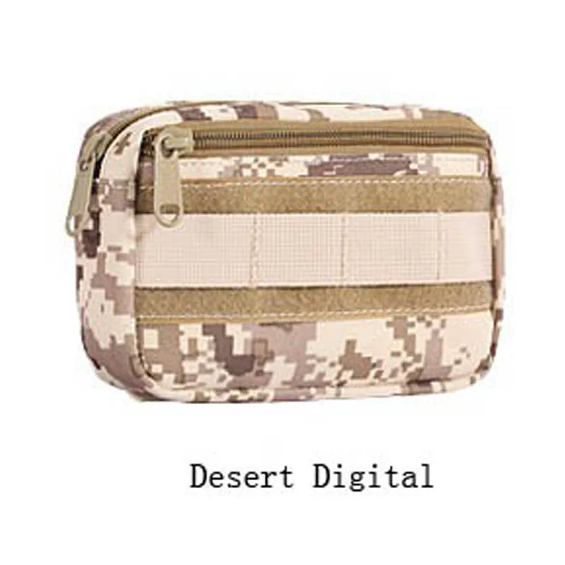 Desert Digital Водонепроницаемая альпинистская уличная тактические аксессуары Сумка для кемпинга, сумки на пояс, многофункциональная модная спортивная сумка - Цвет: Desert Digital