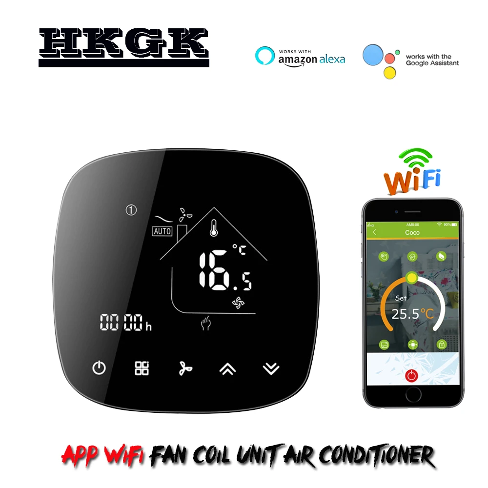 wifi thermostat google home