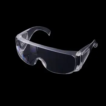 

New Clear Vented Safety Goggles Eye Protection Protective Lab Anti Fog Glasses