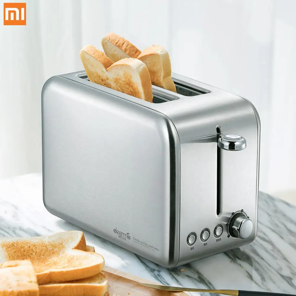 

Xiaomi Deerma Toaster DEM-SL281 Baking Bread Toast Sandwich Pot Heat Electric Automatic Breakfast Kitchen Rotisserie Oven