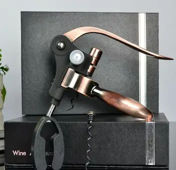 GĂŒnstig GroĂhandel 20 SĂ€tze/los Rotwein Flasche Opener Set Legierung Kaninchen Opener Stopper AusgieĂer Set In Box