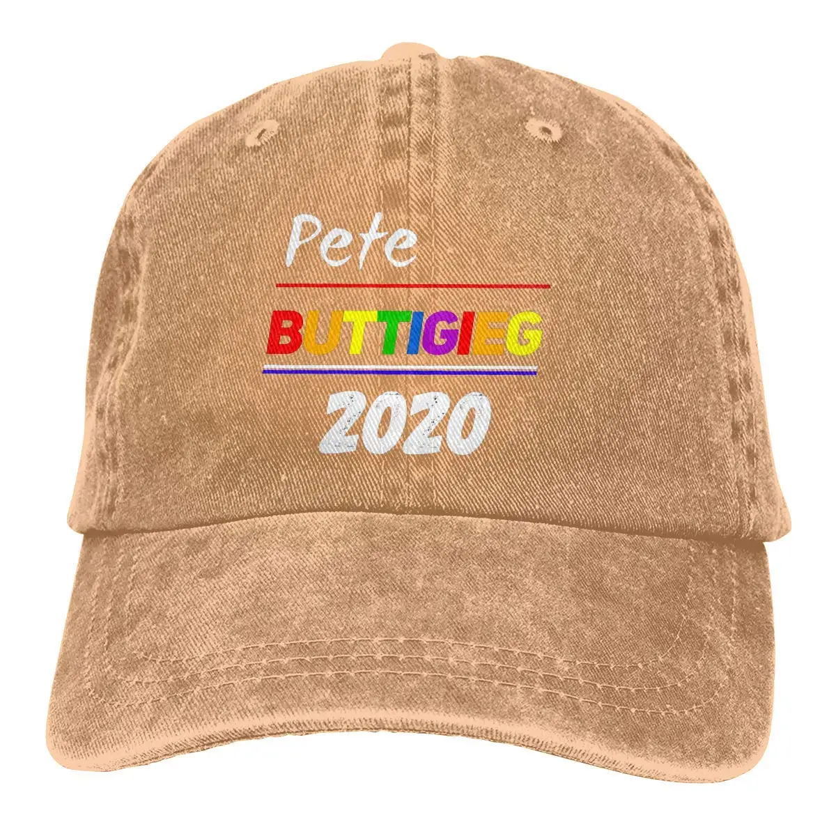 Pete Buttigieg джинсовая хлопковая ткань Регулируемая шляпа