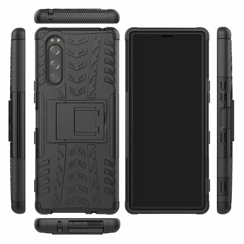 Защитный чехол из ТПУ и ПК ударопрочный силиконовый защитный для Sony XA2 XA3 Ultra XZ4 XZ3