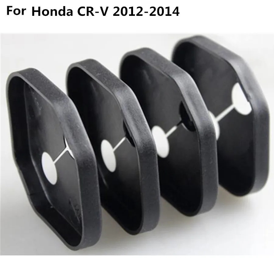 Для Honda CRV CR-V 2012 2013 автомобильный Стайлинг пластик анти ржавчины водонепроницаемые ключи замка ключ пряжка крышка 4 шт